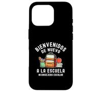 Bienvenidos de Nuevo a la Escuela Consejera Escolar Case for iPhone 16 Pro