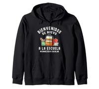 Bienvenidos de Nuevo a la Escuela Consejera Escolar Zip Hoodie