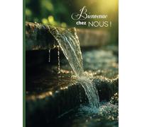Bienvenue Chez Nous !: Livre d'Or pour Gîte, Chambre d'hôte, Hôtel, Location vacances à la mer, campagne, montagne | 100 pages à remplir 21 x 21 cm