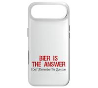 Bier Is The Answer Funny German Beer Drinking Case for iPhone Air