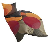 Bierbaum Bedding, mako satin, Brown, 135 cm x 200 cm