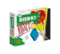Bierki Kości 2 Gry Instrukcja Pick Up Sticks Set Six Sided Dice Traditional Game spillikins