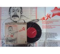 Biermann, Wolf, Wolf Biermann - 4 neue Lieder - 7 Inch Single - Drei Kugeln auf Rudi Dutschke, Ermutigung, Es senkt das deutsche Dunkel, Noch. Wolf Biermann Stereo