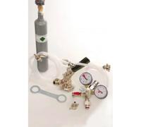 Accessory package 1 with Köpi fitting, 10mm beer hose and 0,5 kg CO2 bottle