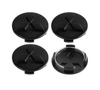 BIESL 4pcs Car Hub Caps for Mitsubishi Eclipse Cross 2018-2025, Auto Wheel Center Cover Are Made Of ABS Construction Wear Resistance Durable Snap-On Rim Center Caps,60mm-Black