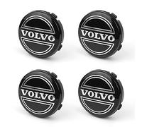 BIESL 4pcs Car Hub Caps for Volvo XC60 2009 2010 2011 2012 2013 2014-2019, Auto Wheel Center Cover Are Made Of ABS Construction Wear Resistance Durable Snap-On Rim Center Caps,64mm