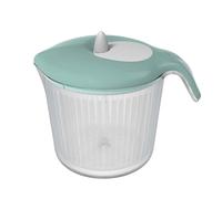 Biesse Casa Salad Spinner, Polypropylene, Aquamarine, 18 x 24.8 x 20.5 cm