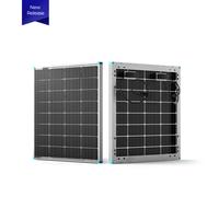 Bifacial 115 Watt 12 Volt Monocrystalline Solar Panel - 1 Piece