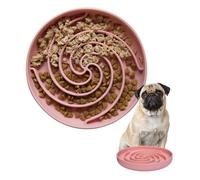 Bifeaw Dog Puzzle Bowl - Silicone Slow Feeder Dog Bowls for Healthy Ea