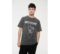 Biffy Clyro Big Imagination Limited Edition 999 Only Premium Wash T-Shirt in Grey | Size: Large Biffy Clyro Grey L