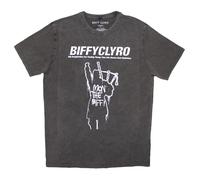 Biffy Clyro Big Imagination Limited Edition 999 Only Premium Wash T Shirt XL Charcoal