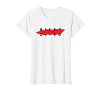 Biffy Clyro Brush Logo T-Shirt, Women, White, Small