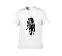 Biffy Clyro Hand Only Revolutions ened Sky Casual Round Neck T Shirt White M