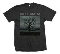 Biffy Clyro Men's Chandelier Cotton T-Shirt in Black | Size: 2XL Biffy Clyro Black 2XL