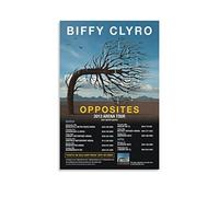 Biffy Clyro OPPOSITES Canvas Poster Bedroom Decor Sports Landscape Office Room Decor Gift Unframe-style 12x18inch(30x45cm)