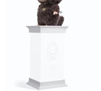bifine Doll Display Base with Roman Column Design - for LABUBU Zimomo I Found You Doll, Display Stand (for I FOUND YOU)