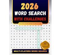 BIG 1000 New Words Word Search for Adults (with challenges): 50 Large Print Puzzles with Interesting Themes about the Year