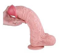 Big 12 inch XXL PVC Realistic Dildo - Extra-Thick Huge Dildo, with Strong Suction Cup Sex Toy for Women, Adults Toy, G-Spot Stimulation, Anal Play