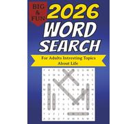 Big 2026 Adult Themed Word Search Puzzle Book: Word Searches with Easy to Read print for Adults about Life,Themes ,Topics and More | 6x9 inches, 110 ... Gift for Vacations Holiday and Free Times .