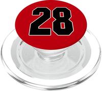 Big #28 Jersey Number 28 Uniform Biggest Fan Favorite Player PopSockets PopGrip for MagSafe