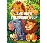 Big 5 Animals: Awesome Colouring Images for kids
