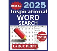 BIG 5000 New Words Word Search for Adults: 245+ Large Print Word Search Puzzles with Powerful Inspirational Messages for Motivation