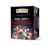 Big-Active Black Tea Earl Grey & Rose Petals Herbal Tea Natural Pure And Refreshing Herbal Fruit Infusion Herbapol