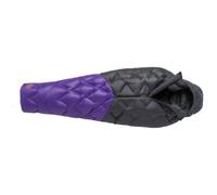 Big Agnes - Fly Creek UL 25 - Down sleeping bag size Long - 198 cm, asphalt /purple