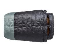 Big Agnes - King Solomon 20 - Down sleeping bag size 183 cm - Double Wide, asphalt /green