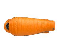 Big Agnes - Torchlight Exp 0 - Down sleeping bag size Small - Bodysize: 168 cm, tangelo /green