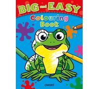 Big and Easy Colouring Book: Frog