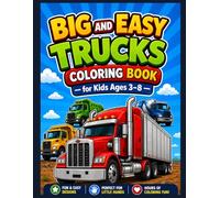 Big and Easy Trucks Coloring Book