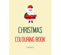 Big and Simple Christmas Colouring Book for ages 2-6: Large, easy design - non overwhelming