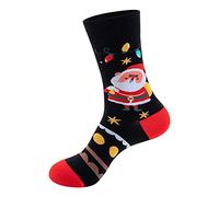 Big and Tall Men's Christmas Socks Size 13-16 - Casual Performance Cotton Pad Sports Leisure Warm Soft Socks for Women