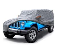 Big Ant Car Cover Custom Fits for Wrangler 4 Door,Grey