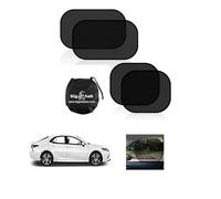 Big Ant Car Side Window Sun shades Blinds For Baby, Set of 4PCS, Electrostatic Adsorption, Windscreen Sun Shades For Car Windows, UV Cut + 1