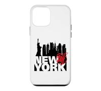 Big Apple New York Silhouette Graphic Vintage NYC Skyline Case for iPhone 12 mini