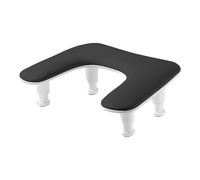 Big Arm Rest For Nails Techs U-Shaped Manicure Stand Height Adjustable Hand Pillow For Manicurists Nail Rest Manicure Hand Cushion Pillow Stand Portable Professional For Acrylic Art