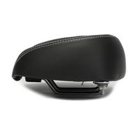 Big Ass Bike Cycling Noseless Saddle Wide Large Soft PU Pad Seat (Black)