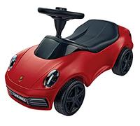 BIG Baby Porsche 911 - Designed by Porsche Design Studios, with Wide Whisper Tyres and Non-Slip Steering Wheel, Ride-On Car, for Children from 18 Months, Red