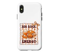 Big Back Energy Funny Thanksgiving Sarcastic Autumn Fall Case for iPhone X/XS