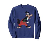 Big Bad Wolf Sweatshirt, Adult Unisex, Navy Blue, Small