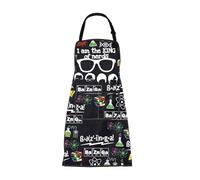Big Bang Apron with Pockets Big Bang Gifts TV Show Gifts Leonard Hofstadter Gift I'm The King of The Nerds Tbbt Gifts Apron
