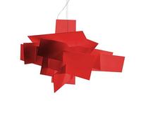 Big Bang LED Pendant Red w. Dimmer