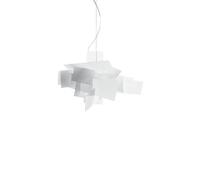 Big Bang LED Pendant White w. Dimmer