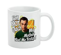 Big Bang Theory Sheldon Cooper I'm Not Crazy White Mug