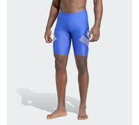 adidas Men's Big Bars Swim Jammers Swimwear, semi Lucid Blue, 34