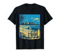 Big Bay Bloubergstrand Surfing Cape Town SA Value Graphic T-Shirt
