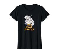 Big Beak Energy - Humorous Slogan with Rooster Graphic. Value Graphic T-Shirt, Women, Black, S