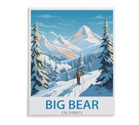 Big Bear California,Jigsaw Puzzles 1000 Pieces for Adults, Classic Puzzle Kids Puzzle Challenging and Difficult Puzzles for Adults and Teens 26x38cm-M16